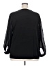 Calvin Klein Black Long Sleeve Blouse Size 2X - photo 2