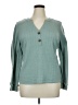 Unbranded 100% Polyester Teal Cardigan Size XL - photo 1
