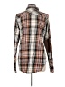 Kavu Plaid Brown Long Sleeve Button-Down Shirt Size M - photo 2
