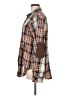 Kavu Plaid Brown Long Sleeve Button-Down Shirt Size M - photo 5