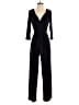 Last Tango 100% Polyester Solid Black Jumpsuit Size M - photo 1