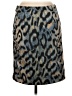 Etcetera Animal Print Blue Casual Skirt Size 6 - photo 2