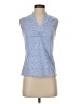 J. McLaughlin Blue Sleeveless Top Size XS - photo 1