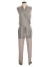 Hyfve 100% Polyester Metallic Gray Jumpsuit Size M - photo 1