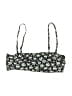 & Other Stories Floral Black Swimsuit Top Size 4 - photo 1