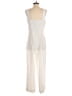 A New Day Solid Ivory Jumpsuit Size M - photo 2