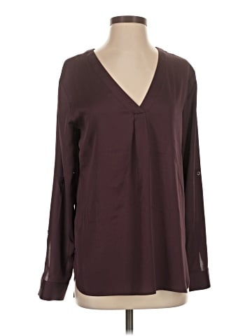 Ann Taylor Long Sleeve Blouse (view 1)