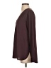 Ann Taylor 100% Polyester Burgundy Long Sleeve Blouse Size S - photo 5