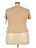 One Step Up Tan Short Sleeve T-Shirt Size 3X - photo 2