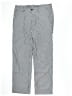 Lands' End 100% Cotton Stripes Gray Blue Casual Pants Size 20 - photo 1
