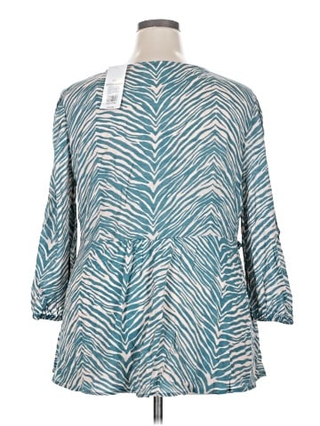 New Directions 3/4 Sleeve Blouse (view 2)
