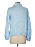 Amadi 100% Rayon Blue Long Sleeve Blouse Size M - photo 2