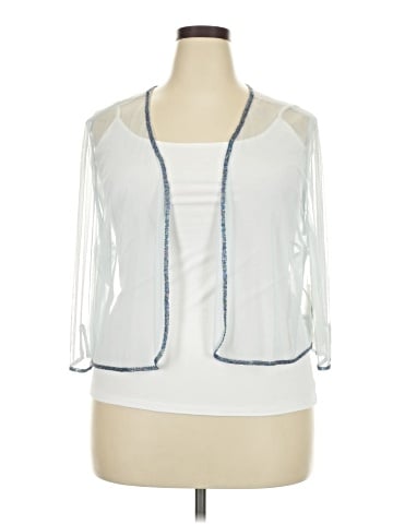 Midnight Velvet 3/4 Sleeve Blouse (view 1)