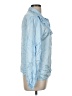 Amadi 100% Rayon Blue Long Sleeve Blouse Size M - photo 4