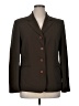 Evan Picone 100% Polyester Brown Green Blazer Size 14 - photo 1