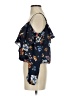 rue21 100% Polyester Blue 3/4 Sleeve Blouse Size S - photo 5
