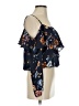 rue21 100% Polyester Blue 3/4 Sleeve Blouse Size S - photo 4