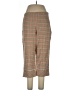 Lizgolf Argyle Brown Casual Pants Size 12 - photo 1