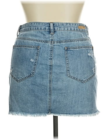 True Craft Denim Skirt (view 2)