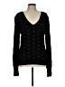 Daniel Rainn 100% Viscose Polka Dots Black Pullover Sweater Size L - photo 1