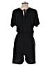 Dress Up Solid Black Romper Size M - photo 2