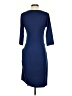 Assorted Brands Solid Blue Casual Dress Size S - photo 2