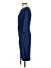 Assorted Brands Solid Blue Casual Dress Size S - photo 5