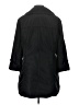 Ellen Tracy 100% Polyester Black Raincoat Size L - photo 2