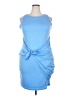 Lillusory Solid Blue Cocktail Dress Size XXL - photo 1