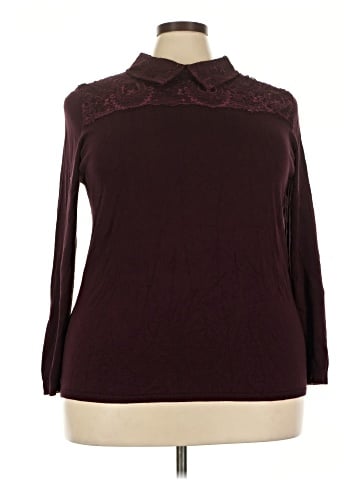 Evans Long Sleeve Blouse (view 1)