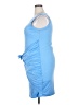 Lillusory Solid Blue Cocktail Dress Size XXL - photo 5