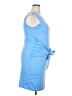 Lillusory Solid Blue Cocktail Dress Size XXL - photo 4