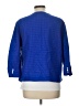 Chico's Solid Blue Blazer Size L - photo 2