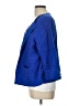 Chico's Solid Blue Blazer Size L - photo 5