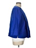 Chico's Solid Blue Blazer Size L - photo 4