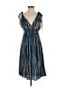 Rubyzaar Blue Cocktail Dress Size XS (estimated) - photo 1