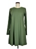 Unbranded Solid Green Casual Dress Size M - photo 1