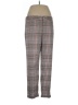 By Anthropologie Plaid Brown Casual Pants Size 12 - photo 1