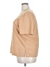 Kathie Lee Solid Tan Short Sleeve T-Shirt Size 18W - photo 5