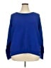 Rafaella Blue Pullover Sweater Size 2X - photo 1