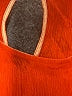 Unbranded Solid Orange Jumpsuit Size XXS (estimated) - photo 4