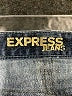 Express Jeans Hearts Blue Jeans Size L - photo 6