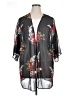 Unbranded Black Kimono Size XL - photo 1