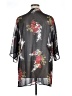 Unbranded Black Kimono Size XL - photo 2