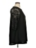 Unbranded Black 3/4 Sleeve Top Size 0X (estimated) - photo 4