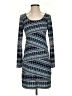 Sophie Max Print Blue Casual Dress Size XS - photo 1