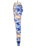 Lularoe Print Blue Leggings Size 1X (Tall & Curvy) - photo 5