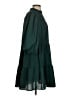 Entro 100% Polyester Solid Green Casual Dress Size S - photo 4