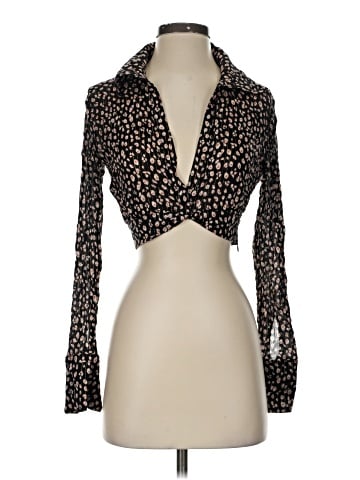 Blue Life Long Sleeve Blouse (view 1)
