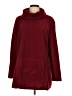 PURE essence Burgundy Turtleneck Sweater Size L - photo 1